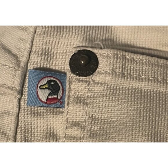 Duck Head Petites Stretch Womens Khaki Capri Pants Size 00P Beige Zip Pockets - Picture 10 of 11